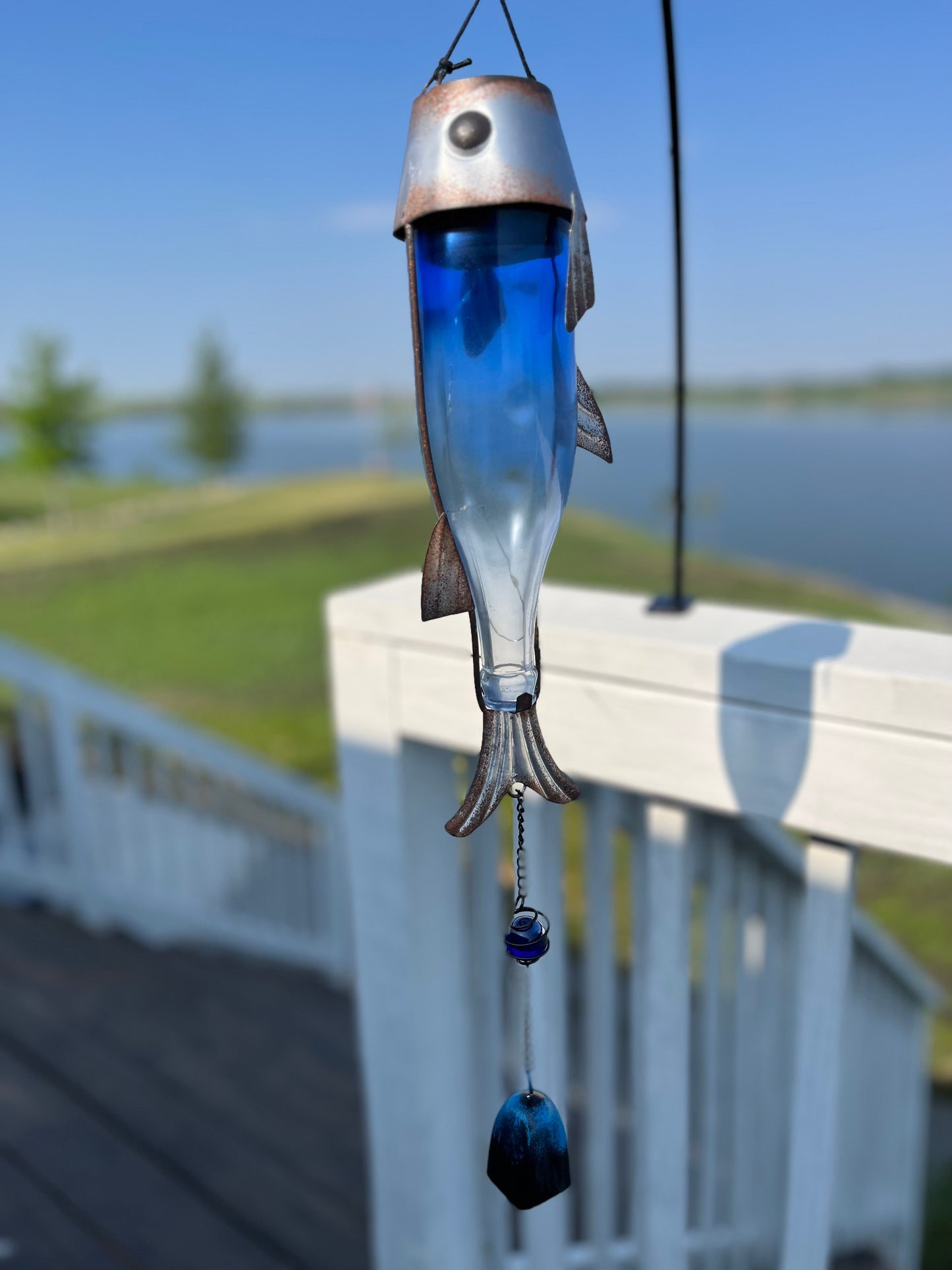 LED Bottle Hanging Windchime with Bell