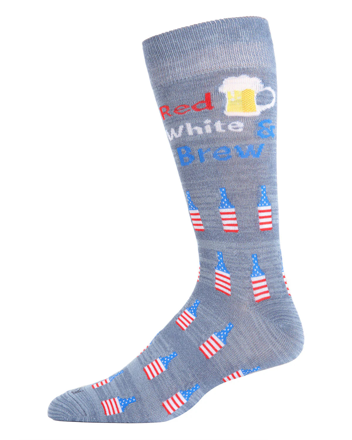 Red, White and Brew Men's Socks The Oar Boutique