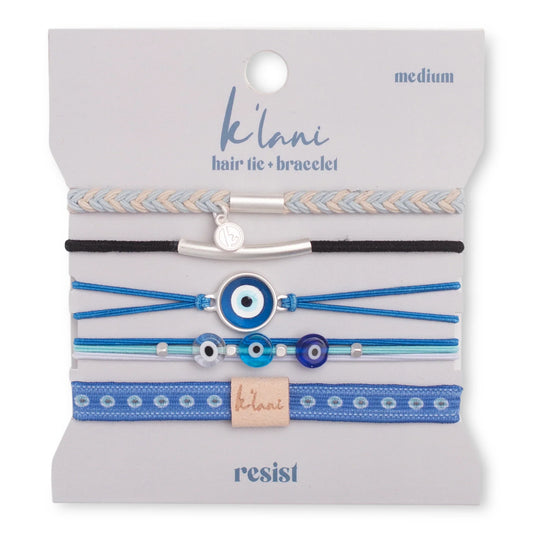 Klani Hair ties and Bracelets/Resist