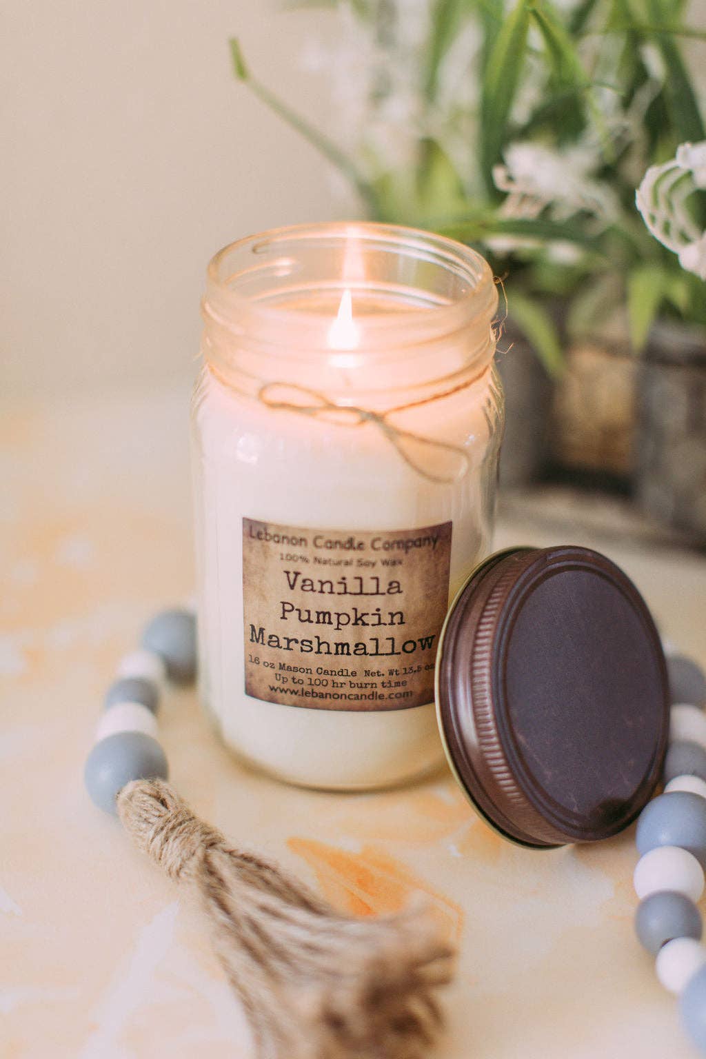 Vanilla Pumpkin Marshmallow: Candle