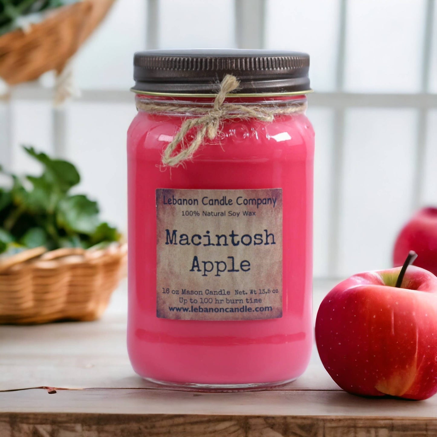 Macintosh Apple: Candle