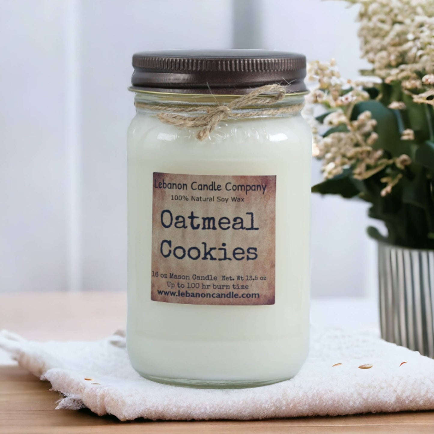 Oatmeal Cookies: Candle