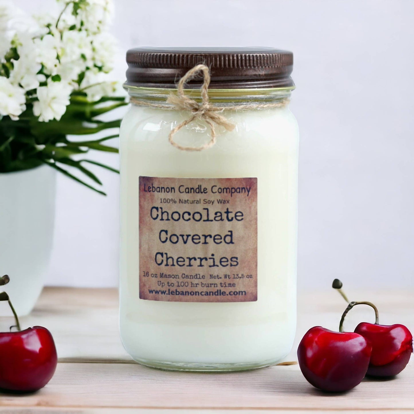 Chocolate Covered Cherries: Candle