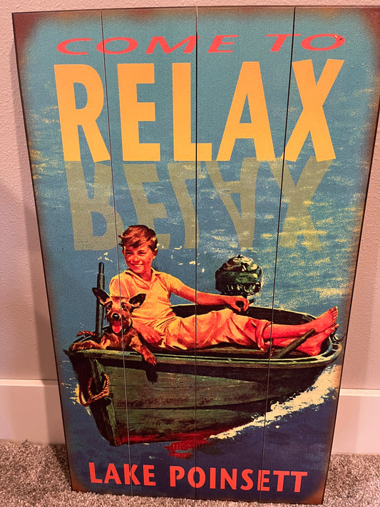 Come to Relax Wall Art