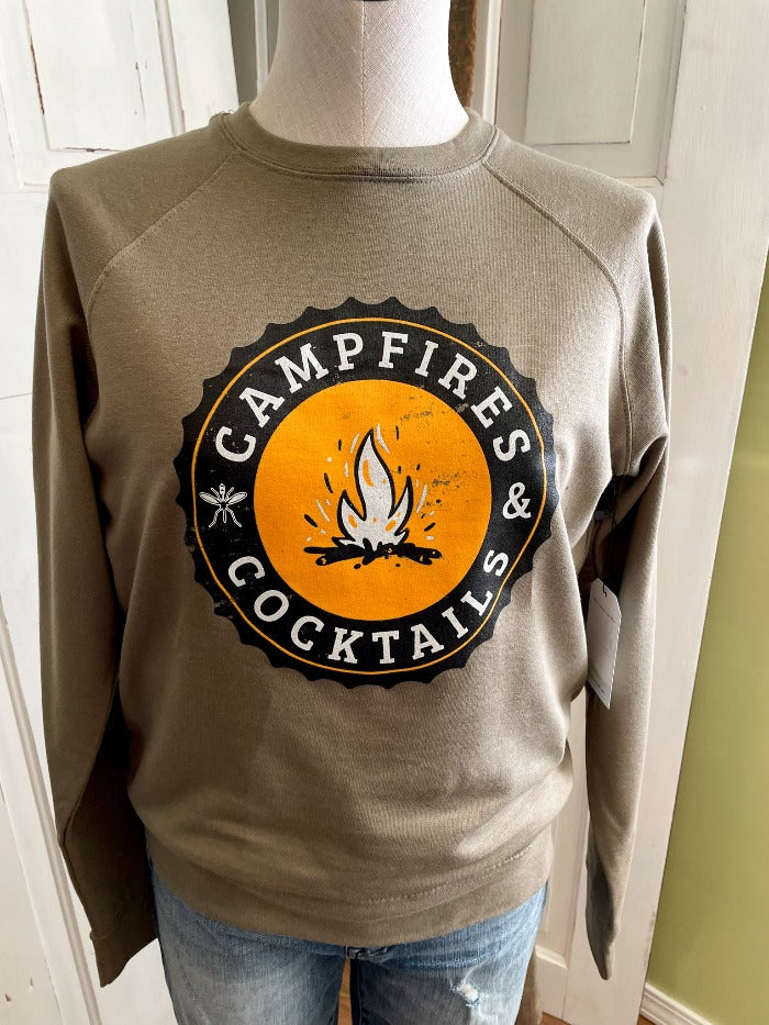 Campfire & Cocktails Sweatshirt