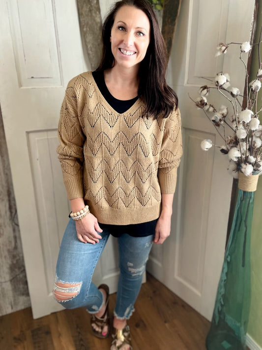 Claire Lightweight Pullover Sweater
