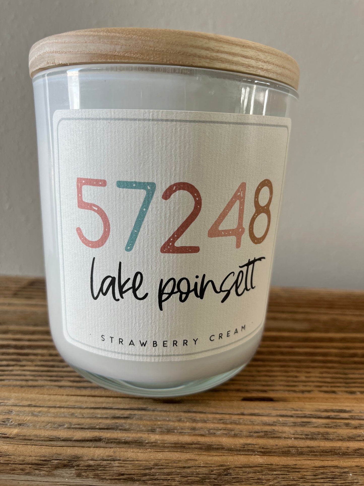 Lake Poinsett - 57248 - Zip Code Candle