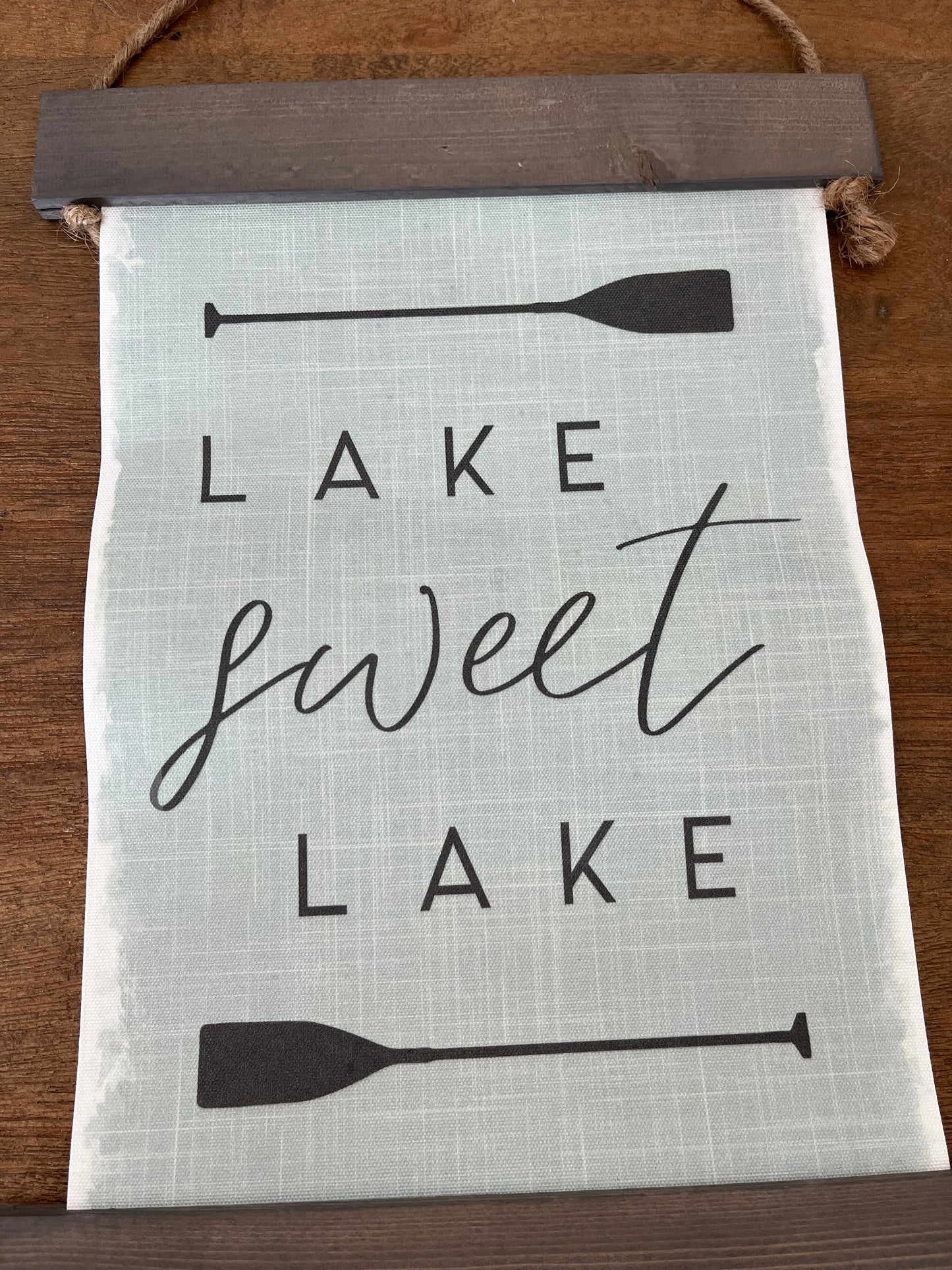 Lake Sweet Lake Wall Plaque