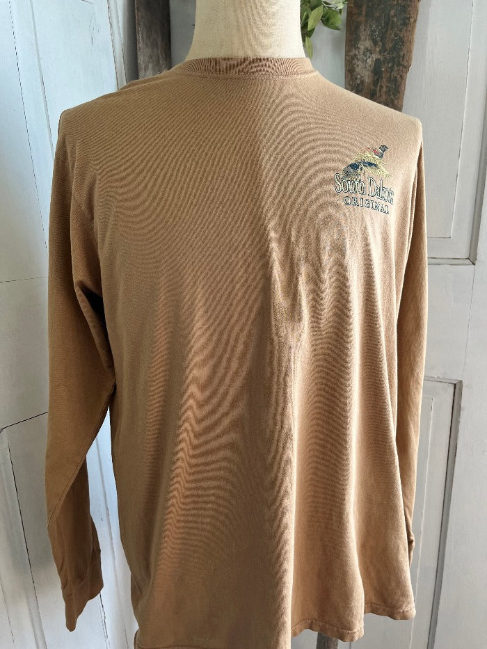 Men's South Dakota Pheasant Long Sleeve Shirt