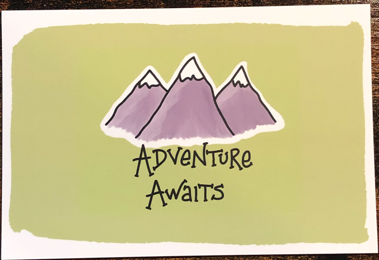 Adventure Awaits Postcard