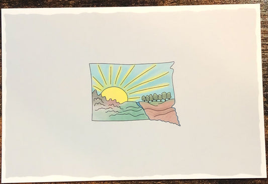South Dakota Postcard